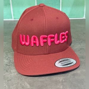 @Eatevergreen Waffle snapback cap